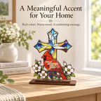 Christian Cardinal Memorial Gifts, Cardinal Decor Acrylic Plaque for Women - Image 4