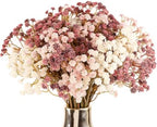 N&T NIETING Baby Breath Flowers Artificial Bulk, 10Pcs, Fall Pink Decor by NTNIETING