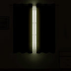 Olive Green Thermal Blackout Curtains/52 x 54 Inch/Set of 2 Panels Room - Image 3