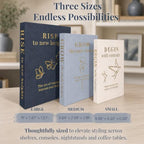 Decorative Books for Home Decor | Elevate your Bookshelf Decor with Coffee Table Books (Fake Books Set of 3) | Faux Books for Decoration | Hollow Book Box with Hidden Storage | Decorative Storage Box - Image 4