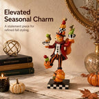 11.9"H Squirrel Figurines, Fall Table Centerpiece Shelf Home Decor - Image 2