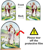 KOMI Jesus and Lambs Stand Statue Acrylic Catholic Icons Ornament Home Altar Decor Christian Gifts - Image 3