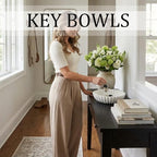 Decorative Bowls for Home Decor (White, 7.9''x 3'') - Image 4