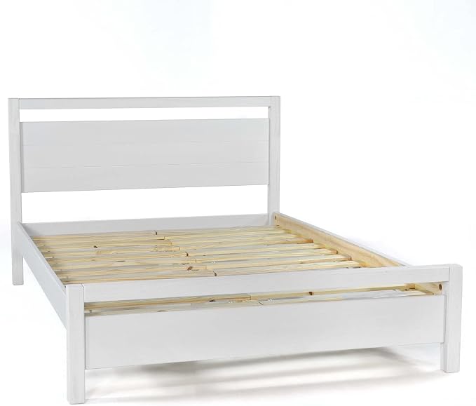 Grain Wood Furniture Loft King Size Solid Wood Bed - Image 5