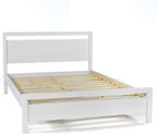 Grain Wood Furniture Loft King Size Solid Wood Bed - Image 5