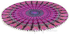 32" Purple Pink Mandala Floor Pillow Cover Meditation Cushion Seating Throw - Image 5