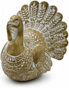 SHEHIM Thanksgiving Table Decor Turkey Decoration for Home Resin Figurine by SHEHIM