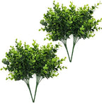 CATTREE Artificial Eucalyptus Shrubs Fake Plant, Faux Branches Stems Decoration Arrangements Greenery Leaf Bud for Home Farmhouse Wedding Bouquets Table Centerpieces Vases Flower Floral Décor 4 Pack by CATTREE