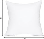 MIULEE 22x22 Pillow Insert, Premium Throw Pillow - Image 7