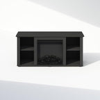 Furinno Jensen Fireplace TV Stand, NO Heat Decorative Electric Fireplace TV - Image 5