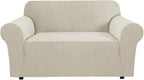 H.VERSAILTEX Stretch Loveseat Covers 1-Piece Loveseat Slipcover|Sofa Cover by HVERSAILTEX