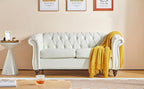 AVZEAR Chesterfield Loveseat Sofa, Upholstered Sofa Modern Sofa Couches Set - Image 6