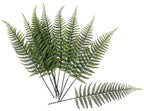 Artificial Fern Leaves Stems, Fake Ferns Leaf Plants Plastic Foliage Shrubs Bushes Plant Faux Greenery Stem for Home Garden Outdoor Indoor Wedding Bouquets DIY Décor Flowers Wreath Decoration 10 Pack by LOVENIMEN