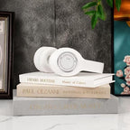 Decorative Books for Home Decor, Set of 3 Linen Fake Books, Grey - Image 6