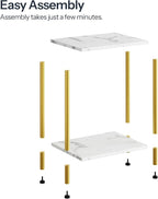 HOOBRO End Tables Set of 2, Small Side Table, Nightstand - Image 8
