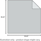 BEDELITE Fleece Blanket Soft Plush Queen Size Bed Blanket Grey 90"x90" | Ultra - Image 10