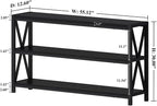 FATORRI Console Table for Entryway, Long Sofa Table - Image 2