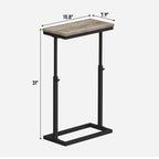 TUTOTAK End Table, Side Table, Tall Couch Table, Sofa Table, Living Room - Image 7