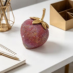 Colorful Fruit Figurine Resin Strawberry Statue Home Kitchen Decor - Image 2