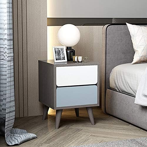Side Table Drawer Bedroom Korean Style Table Side Table Wardrobe Four Corner - Image 4