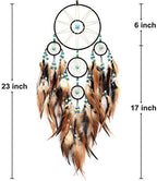 Urdeoms Black Dream Catchers for Boys Adult Dreamcatcher Home Wall Decor - Image 4