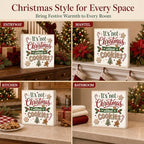 Christmas Decorations Wooden Box Sign It's Not Christmas Without Cookies - Image 6