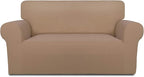 PureFit Stretch Loveseat Covers Fleece Couch Covers by PureFit
