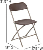Flash Furniture Hercules™ Series Plastic Folding Chair - Image 3