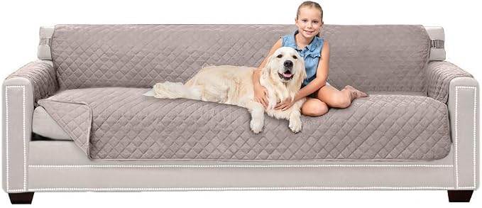 Sofa Shield® Couch Slip Covers for Dogs, Reversible Furniture Protector by SofaShield