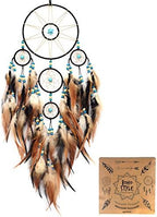 Urdeoms Black Dream Catchers for Boys Adult Dreamcatcher Home Wall Decor - Image 3