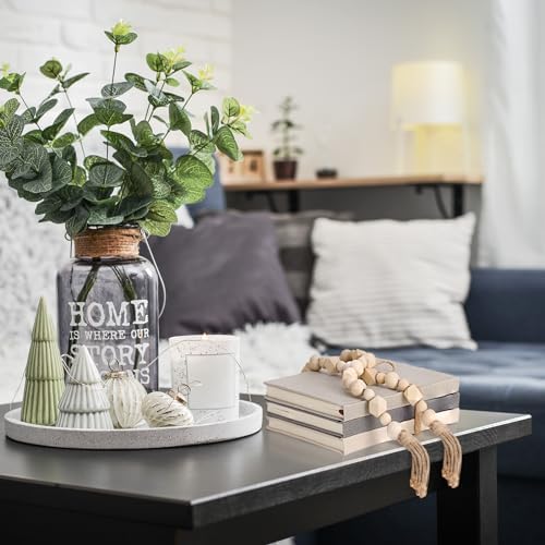 Feifeiya 3 Pieces Faux Decorative Books Set for Home Decor,Classical Grey - Image 5