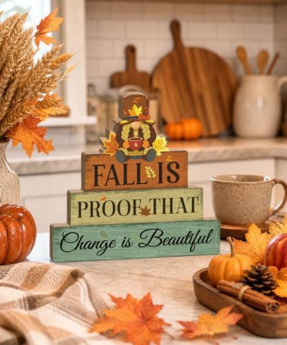 Putuo Decor Gnome Fall Table Decor,Fall Decorations for Home Mantel - Image 5