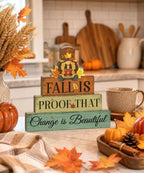 Putuo Decor Gnome Fall Table Decor,Fall Decorations for Home Mantel - Image 5