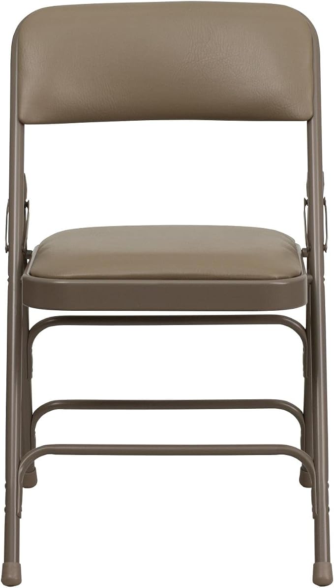 Flash Furniture 4 Pack HERCULES Series Curved Triple Braced & Double Hinged - Image 5