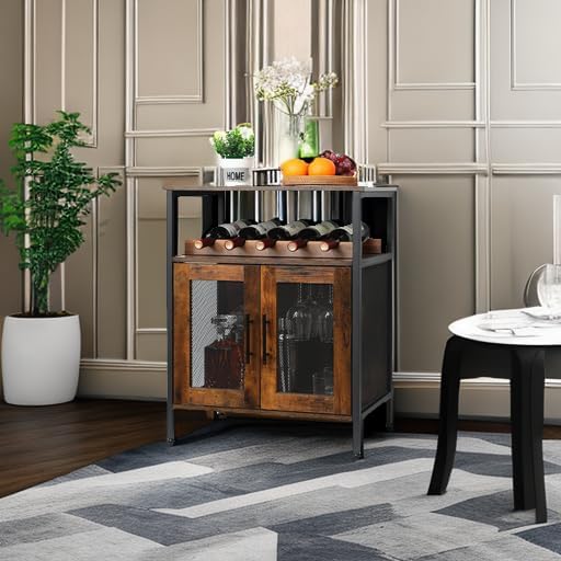 X-cosrack Wine Bar Rack Cabinet - Image 5