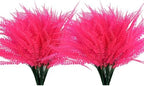 RECUTMS Artificial Boston Ferns,12 Bundles Faux Greenery Ferns by RECUTMS