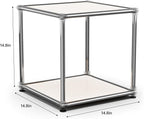 Nightstand Modern Storage Cabinet White A Versatile Free-Standing Organizer - Image 3