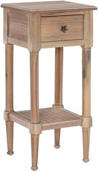 Home Square Wood Accent Starfish Coastal Side Table in Natural - Image 3