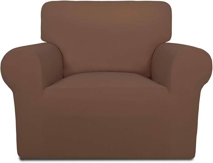 PureFit Super Stretch Chair Covers Fleece Couch Covers by PureFit