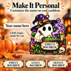 Halloween Tree Ornaments, Personalized Ghost Acrylic Hanging Decor for Home - Image 2