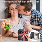 MWMXNNT Bible Verse Jar Christian Gifts for Women, Mom, Friend, Teen, Decorative Glass Inspirational Scripture Jar With 96 Bible Verse & 48-inch Ribbon Bow - Image 5