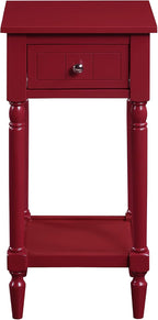 Convenience Concepts French Country Khloe 1 Drawer Accent End Table 14" - Image 7