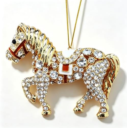 Horse Ornament, Horse Ornaments for Christmas Tree, Horse Gifts for Women by YXOTJHS