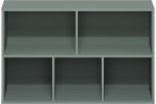 Furinno LUDER Book Shelf, 5-Cube Bookshelf, Reversible Bookcase, 9.4 x 19.5 x - Image 8