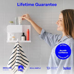 WallShelfie Bedside Wall Organizer & Dorm Decor for Dorm Room - White - Image 6