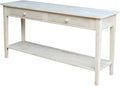 IC International Concepts Spencer Server Extended Length Console Table by InternationalConcepts