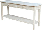 IC International Concepts Spencer Server Extended Length Console Table by InternationalConcepts