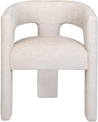 Jofran Gwen Jacquard Upholstered Accent Chair, Modern Luxury Plush Sculptural by Jofran+Inc.