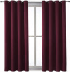 ChrisDowa Blackout Curtains for Bedroom and Living Room 2 Panels Set | Thermal - Image 7
