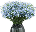 Olrla Blue Artificial Baby Breath Flowers 10pcs for for Wedding Decor by Olrla